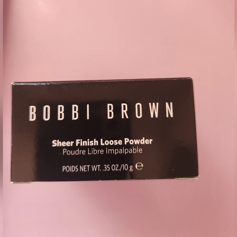 Bobbi Brown Sheer Finish Loose Setting Powder SHADE Pale Yellow New In Box